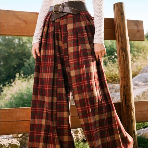 NIB: Brown Wide Feax Leather Belt (fits 71-91 cm) - Picture 5 of 5